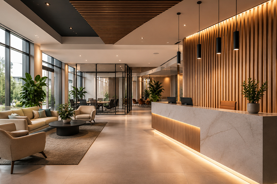 Creating Business Spaces That Leave a Lasting First Impression